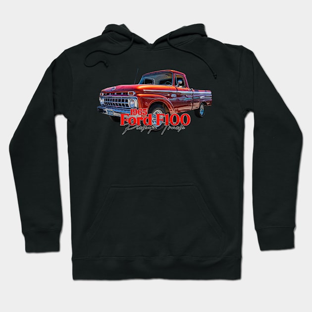 1965 Ford F100 Pickup Truck Hoodie by Gestalt Imagery